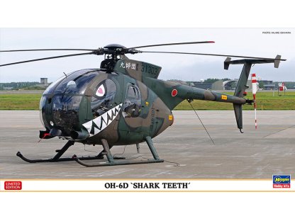 HASEGAWA 07531 1/48 OH-6D Shark Teeth