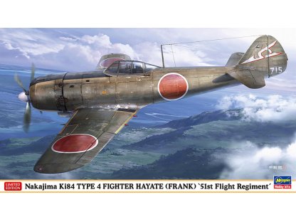 HASEGAWA 07534 1/48 Nakajima Ki 84 Type 4 Fighter Hayate (Frank)