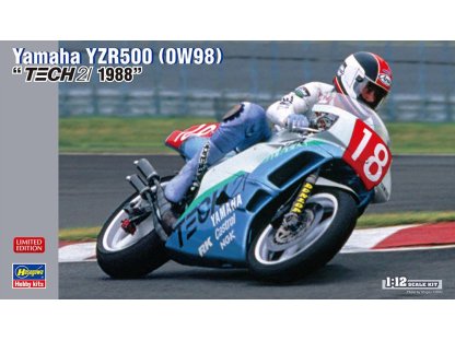 HASEGAWA 1/12 21762 Yamaha YZR500 (0W98) "TECH21 1988"