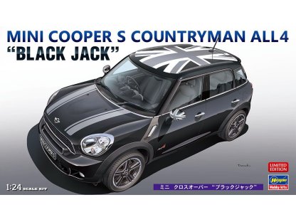 HASEGAWA 1/24 20704 Mini Cooper S Countryman ALL4 "Black Jack"