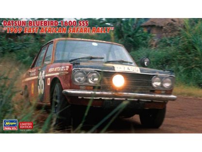 HASEGAWA 1/24 Datsun Bluebird 1600 SSS 1969 East African Safari Rally