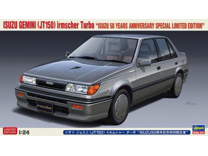 HASEGAWA 1/24 Isuzu Gemini (JT150) Irmscher Turbo Isuzu 50 Years Anniversary Special limited Edition