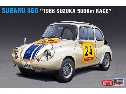 HASEGAWA 1/24 Subaru 360 1966 Suzuka 500Km Race