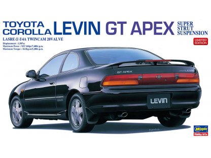 HASEGAWA 1/24 Toyota Corolla Levin GT Apex Super Strut Suspension