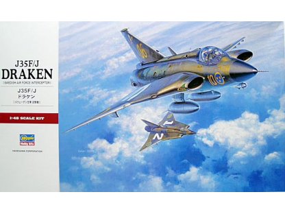 HASEGAWA 1/48 J35F/J Draken