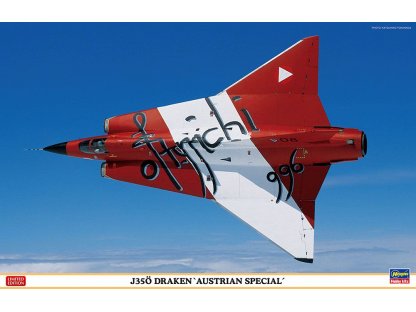 HASEGAWA 1/48 J35O Draken "Austrian Special"