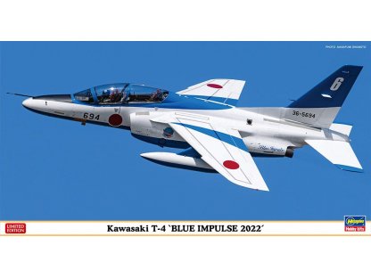 HASEGAWA 1/48 Kawasaki T-4 Blue Impulse 2022