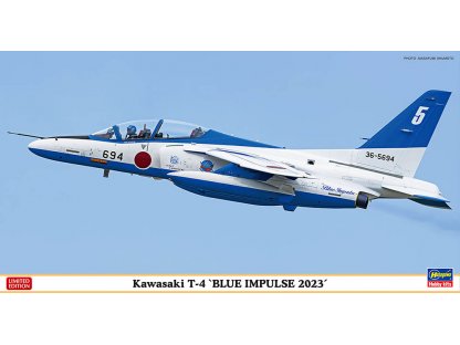 HASEGAWA 1/48 Kawasaki T-4 'Blue Impulse 2023'