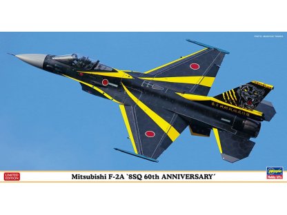 HASEGAWA 1/48 Mitsubishi F-2A 8SQ 60th Anniversary