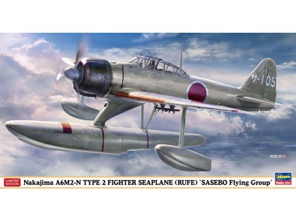 HASEGAWA 1/48 Nakajima A6M2-N Type 2 Fighter Seaplane (RUFE) Sasebo Flying Group
