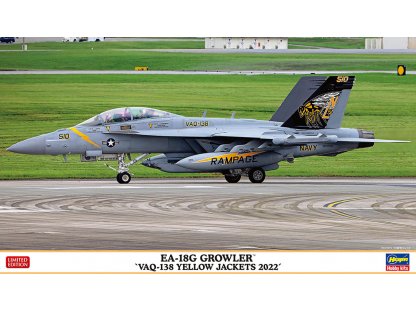 HASEGAWA 1/72 EA-18G Growler 'VAQ-138 Yellow Jackets 2022'