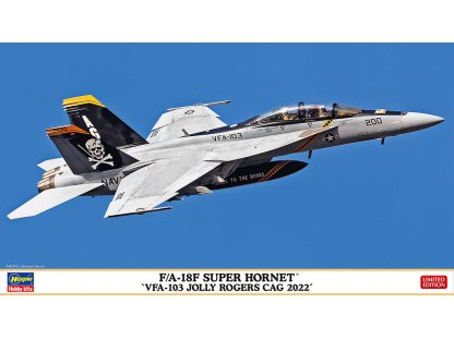 HASEGAWA 1/72 F/A-18F Super Hornet 'VFA-103 Jolly Rogers CAG 2022'