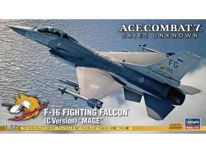 HASEGAWA 1/72 SP610-52410 Ace Combat 7 Skies Unknown F-16 Fighting Falcon (C Version) "Mage"