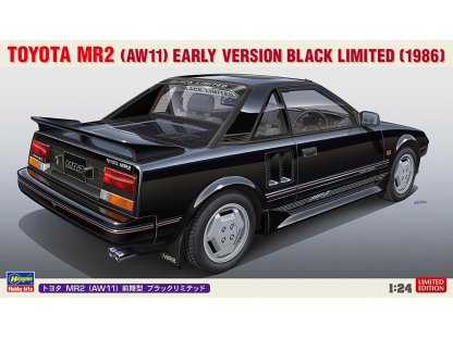 HASEGAWA 20693 1/24 Toyota MR2 (AW11) Early Version Black Limited