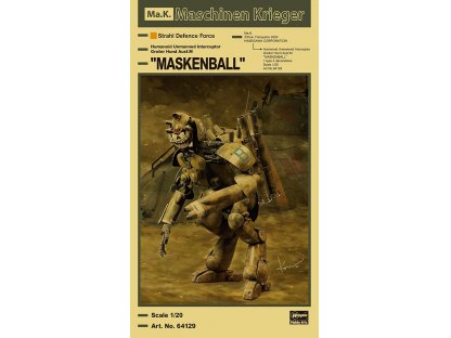 HASEGAWA 64129 1/20 Machinen Krieger Groser Hund Ausf. M "Maskenball"