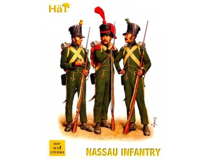 HAT 1/72 Waterloo Nassau Infantry