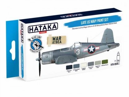HATAKA BLUE SET BS05.2 Late US Navy paint set