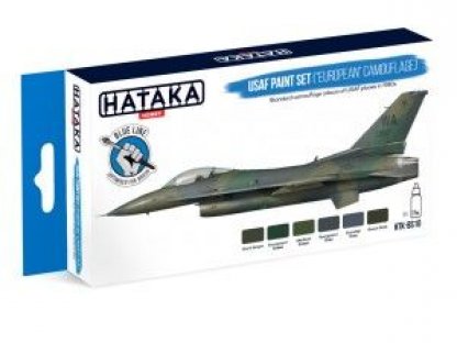 HATAKA BLUE SET BS10 USAF Paint SET (European Camouflage) 6x 17ml