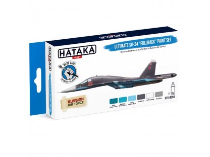 HATAKA BLUE SET BS58 Ultimate Su-34 Fullback paint set