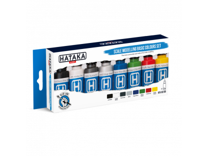 HATAKA BS-100 Basic Colours Set 8x