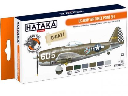 HATAKA ORANGE SET CS04.2 US Army Air Force paint set