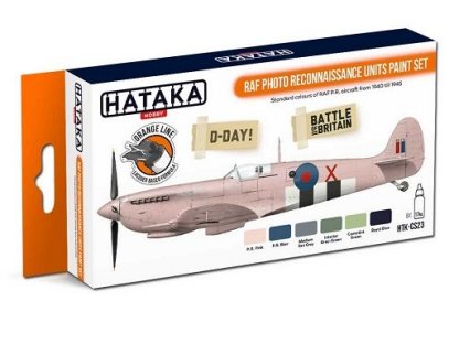 HATAKA ORANGE SET CS23 RAF Reconnaissance Units Paint SET 6x 17ml