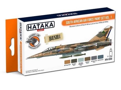 HATAKA ORANGE SET CS50 South African Air Force paint SET v.1