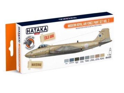 HATAKA ORANGE SET CS73 Modern Royal Air Force paint SET vol.2
