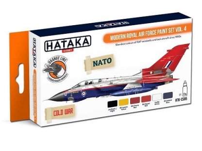 HATAKA ORANGE SET CS85 Modern Royal Air Force paint SET v.4