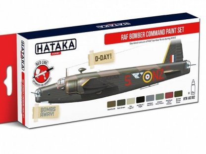 HATAKA RED SET AS102 RAF Bomber Command Paint set