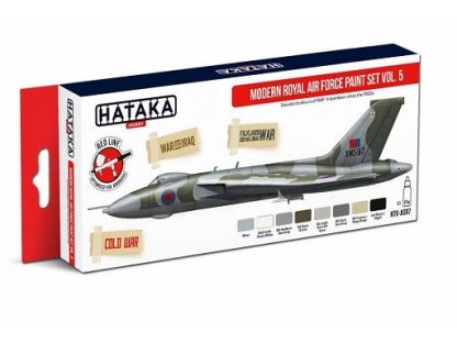 HATAKA RED SET AS97 Modern Royal Air Force paint SET vol.5 8x 17ml