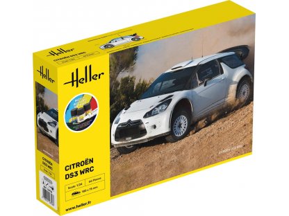 HELLER 1/24 Starter Kit Citroen DS3 WRC