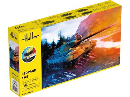HELLER 1/35 Starter Kit Leopard 1A4