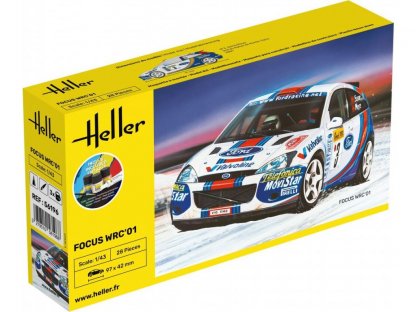 HELLER 1/43 Starter Kit Focus WRC'01