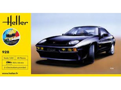 HELLER 1/43 Starter Kit Porsche 928