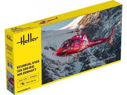 HELLER 1/48  Ecureuil H125 (AS 350 B3) Air Zermatt 