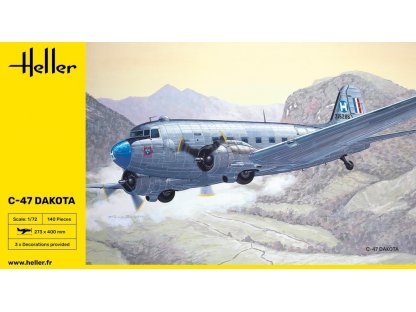 HELLER 1/72 C-47 Dakota