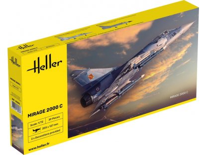 HELLER 1/72 MIRAGE 2000C 1/72