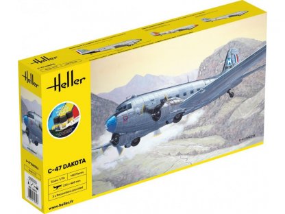 HELLER 1/72 Starter Kit C-47 Dakota