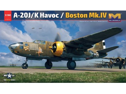 HK MODELS 1/32 A-20J/K Havoc / Boston IV