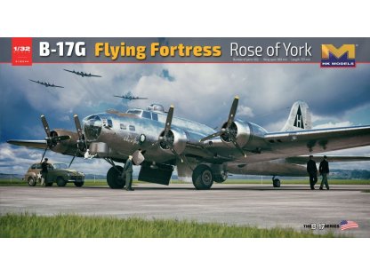 HK MODELS 1/32 B-17G Flying Fortress Rose of York Limited Edition