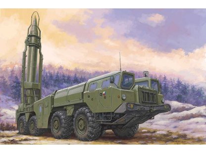 HOBBBYBOSS 1/72 9P117M1 Launcher w/R17 Rocket of 9K72 Missile Complex Elbrus(Scud B)