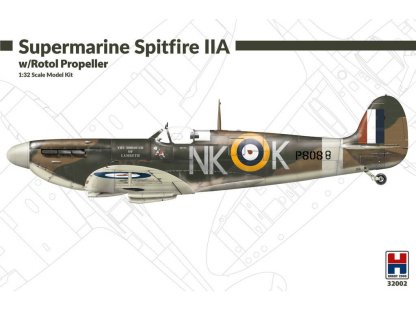 HOBBY 2000 1/32 Spitfire Mk.IIa w/Rotol Propeller, ex Revell + Cartograf + pMask + resin