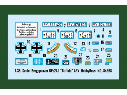 HOBBYBOSS 1/35 Bergepanzer BPz2A2 “Buffalo” ARV