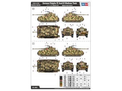 HOBBYBOSS 1/48 German Pzkpfw IV Ausf.H Medium Tank