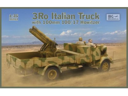 IBG 1/35 3RO Italian Truck with 100/17 Howitzer