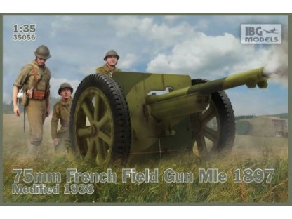 IBG 1/35 75mm Field gun wz.1897 w/Polish Art. Fig