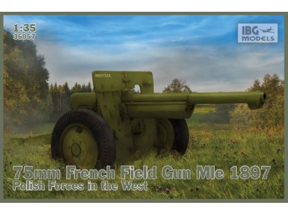 IBG 1/35 75mm French Field GunMle Polish Forces