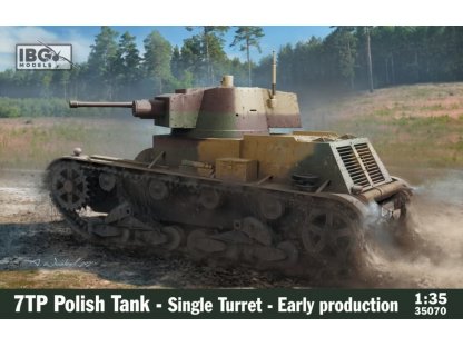IBG 1/35 7TP Polish Tank Single Turret Early 