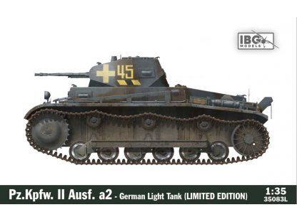 IBG 1/35 Pz.Kpfw. II Ausf. A2 - LIMITED EDITION w/MASTERPL Metal barell